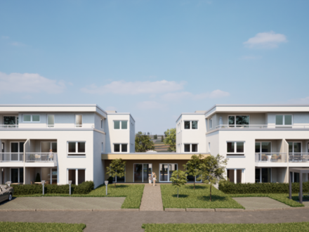Betreutes Wohnen: Schöne 3-Zimmerwohnung mit Westbalkon
