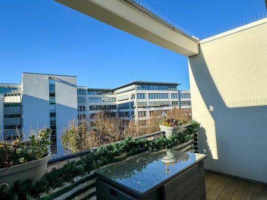 *** Gelegenheit ** vermietetes und zentrales 1-Zi.-Aparment mit Loggia und Tiefgaragenstellplatz ***