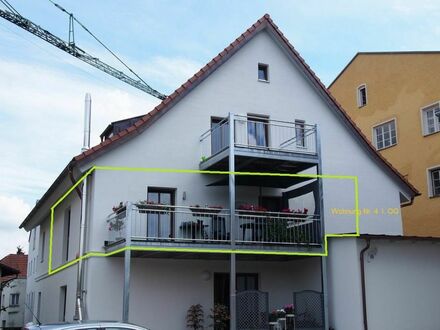Vermietete 1,5 Zimmer ETW, großer Balkon in Viechtach. Gebäude 2018 kernsaniert - Wohnung Viechtach