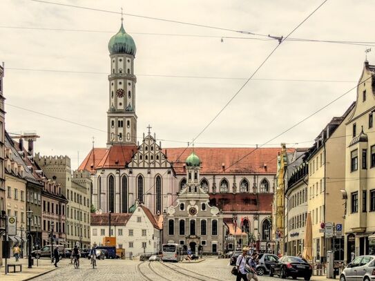 *** Charmantes Baugrundstück in begehrtem Wohnviertel in Augsburg ** Grundstücksfläche 198 m² ***