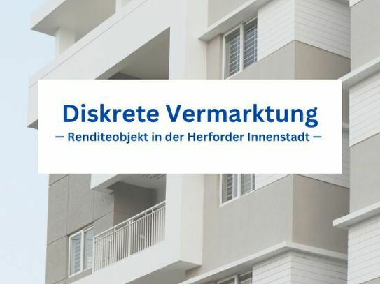 Attraktives Renditeobjekt in der Herforder Innenstadt - Wohn- und Geschäftshaus