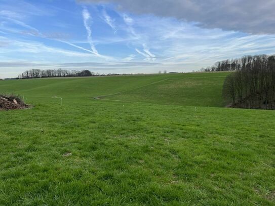 Bergisch Gladbach - Romaney: Grundstück für eine Doppelhaushälfte mit Blick in die Natur