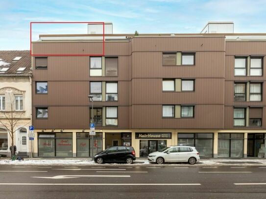 Langenfeld: Smarte Zwei-Zimmer-Wohnung mit Loggia und Terrasse in Citynähe