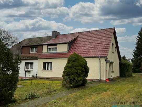 Doppelhaushälfte mit großzügigem Grundstück in Neuruppin OT Treskow