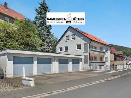 ***Hohe Miete - MFH mit 4 Wohnungen in Kulmbach incl. 4 Garagen***