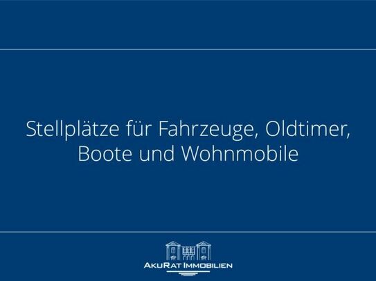 Stellplätze (beheizt) für Fahrzeuge / Oldtimer, Boote, Wohnmobile, etc. zu vermieten