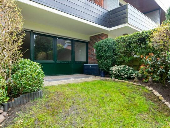 Renovierte Erdgeschosswohnung mit Terrasse im Herzen von Oldenburg-Haarentor!