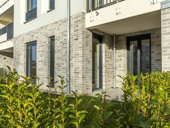 3-Zi-Wohnung mit Barrierefreiheit und Gartenterrasse in liebevoll gestaltetem Wohnumfeld