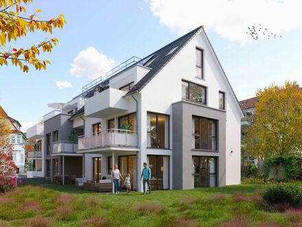 Attraktive Erdgeschosswohnung mit Terrasse und einem Stück Natur