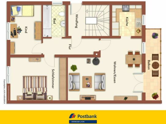 Schöne 3-Zimmer Wohnung in Marklkofen / Frontenhausen