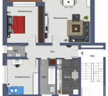 3-Zimmer-Wohnung mit sonnigem Balkon und Parkplatz in Böblingen