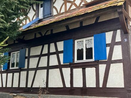 Haus im Dornröschenschlaf: komplett sanierungsbedürftiges Haus mit Denkmalschutz