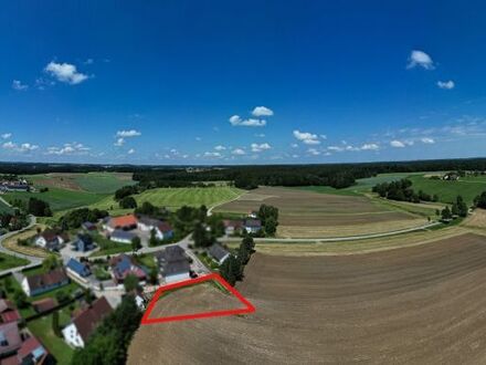 Unverbaubarer Blick auf die Landschaft! Traumhaftes Grundstück am Ortsrand!