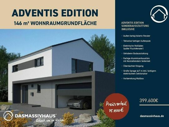 Das Massivhaus! Sonderedition! Traumhaft schön, modernste Technik, individuelle Planung