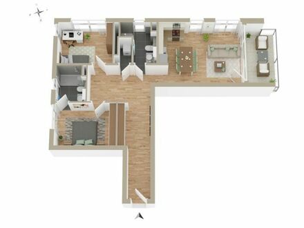 Neubauwohnung im maritimen Quartier direkt an der Förde - 9.4.44