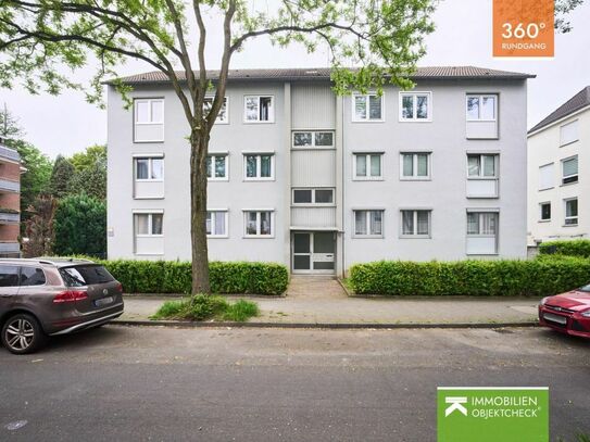 3-Zimmer-Wohnung mit Balkon - schöner Blick in den Garten!