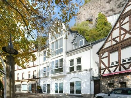 Wonen en werken onder de historische Felsenkirche in Idar-Oberstein