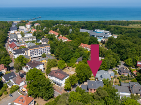 Rarität an der Ostsee – rund 600 m zum Strand