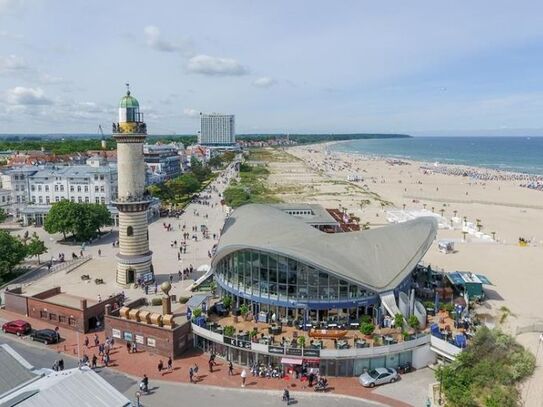 Warnemünde 1. Reihe - traumhafter Ostsee-Panoramablick - 2 FeWo