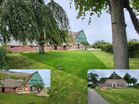 Reduziert Historisches Reetdachanwesen in Sommerland! OTTO STÖBEN Immobilien