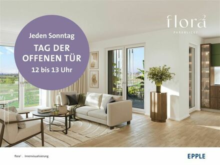 Kompakt und komfortabel: 3-Zimmer-Wohnung mit Weitblick