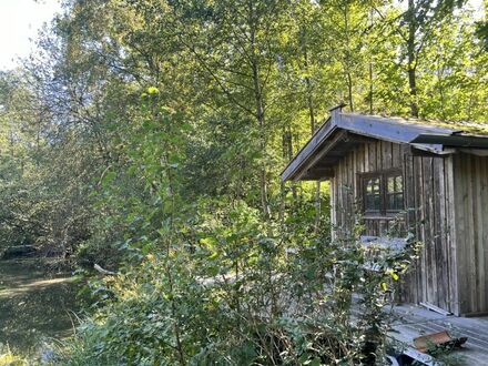 Wald, Biotop, Bienenhaus, Mini-Fischteich, Freizeitgrundstück