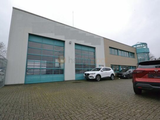 Werkstatthalle ca. 97 m² mit Büro ca. 130 m² und Freifläche ca. 500 m² in 52349 Düren (Stadtmitte)