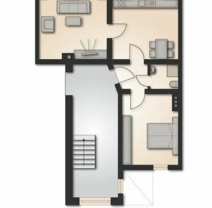 Top-Single Wohnung in Kirchberg zu vermieten!