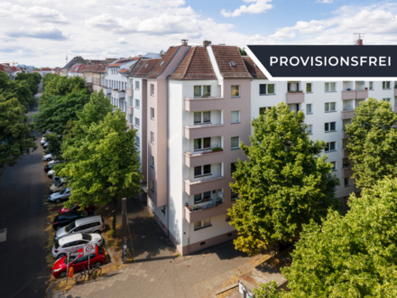 Vermietete 2-Zimmerwohnung mit guter Energieklasse & Wannenbad nahe Boxhagener Platz