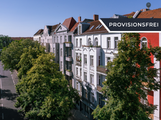 Große, vermietete 4,5 Zimmerwohnung mit Balkon & Wannenbad nahe Schloss Charlottenburg