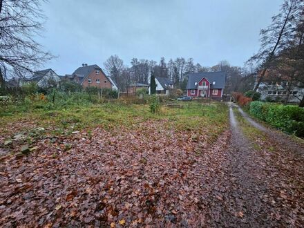 Grundstück für eine Doppelhaushälfte in Sasel