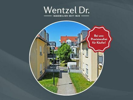 sichere Anlage oder gemütliche Eigennutzung - 2-Zimmer Wohnung mit Balkon und Tiefgaragenstellplatz in Leipzig