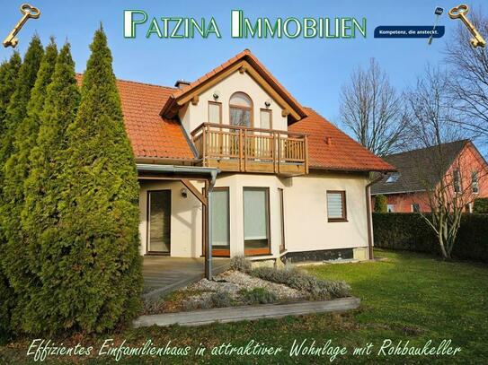 Effizientes Einfamilienhaus in attraktiver Wohnlage mit Rohbaukeller (Glindow)