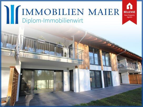 DIPLOM-Immowirt MAIER !! KURPARK UND GOLFPLATZ als Nachbar !! große Wohnung mit Gartenanteil !!