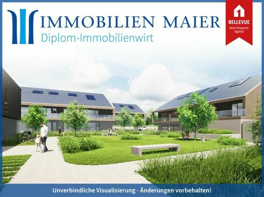 IMMO MAIER-WOHNEN IN VOLLENDUNG - NATUR PUR UND TOLLE ARCHITEKTUR - exkl. Wohnungen -provisionsfrei-