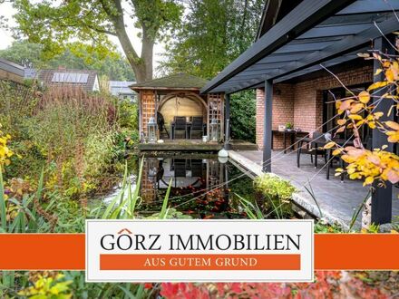 Idyllisches Alstertal - Wunderschönes Einfamilienhaus im beliebten Poppenbüttel nahe Golfplatz!