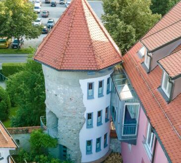 Kleine Gewerbeinheit im mittelalterlichen Vötschenturm von Bad Waldsee