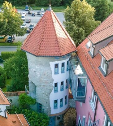 Kleine Gewerbeinheit im mittelalterlichen Vötschenturm von Bad Waldsee