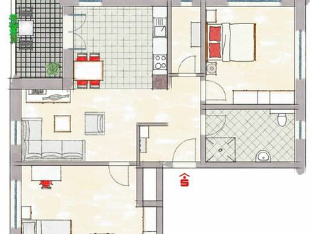 Neubauprojekt in Seenähe - 12 Neubauwohnungen aufgeteilt in drei Häuser am Brombachsee zu verkaufen