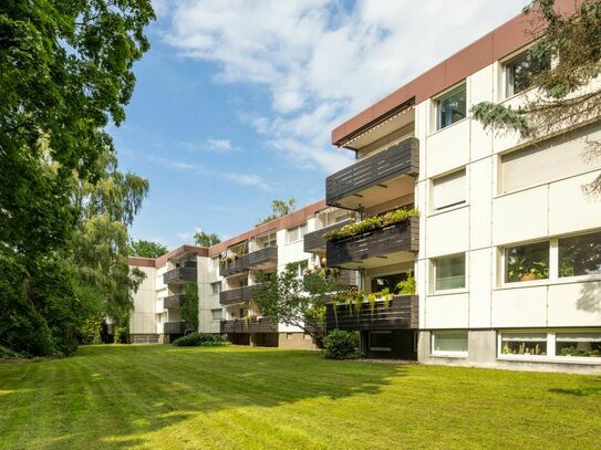 Bothfeld: vermietete 4-Zimmerwohnung mit SW-Loggia im Erdgeschoss