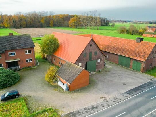 Landwirtschaftliches Anwesen mit großem Wohnhaus in Sendenhorst-Albersloh