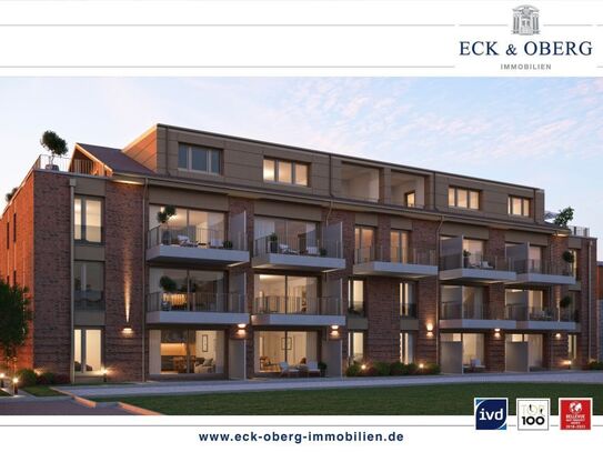 Hochwertige Neubau- Eigentumswohnung / barrierefrei / ruhige, zentrale Lage in Neumünster / KfW 55