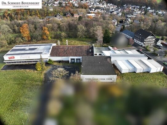 Gewerbeimmobilie mit ca. 6000m² NF auf knapp 16000m² Grundstück; sofort nutzbar und teilbar!