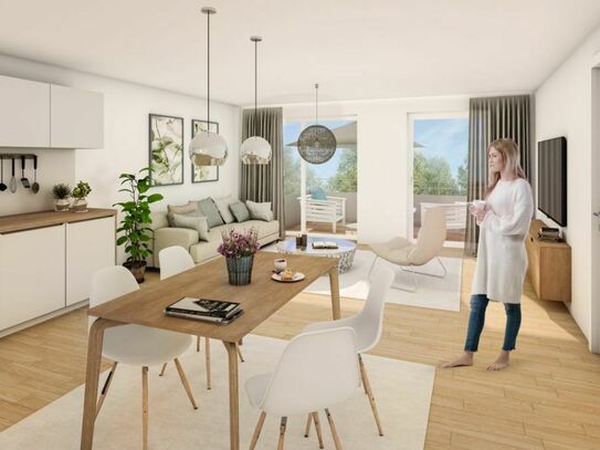 Willkommen in Ihrem neuen Lebensraum - Eigentumswohnung in einem modernen, energieeffizienten Neubau