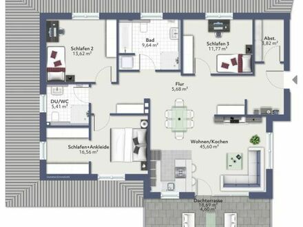 AS-Immobilien.com +++Willkommen im Paradis: Neubau-Penthouse mit Tiefgarage und Lift +++