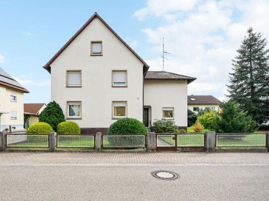 Bezauberndes Zweifamilienhaus in Bischweier