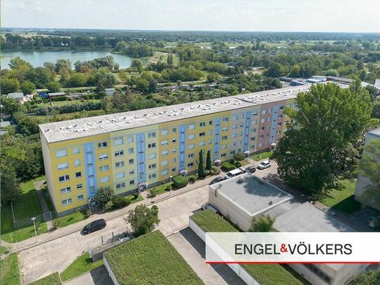 2- Raum Wohnung mit Balkon am Salbker See