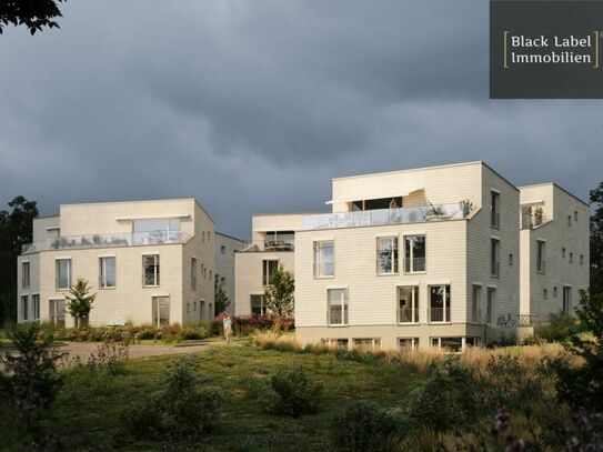 Nachhaltiges Küstenleben: Modernes Loft mit Terrasse und Blick auf die Ostseein Ostseenähe