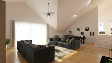 5 Zi.-Maisonetten-Wohnung mit Dachterrasse und Balkonen im Denkmalgeschützten-Wohnhaus.
