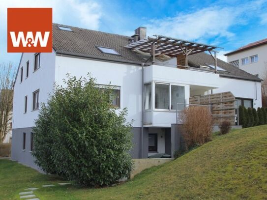 Sofort bezugsfrei! 4-Zimmer-Wohnung mit Garage und herrlichem Ausblick über Aalen